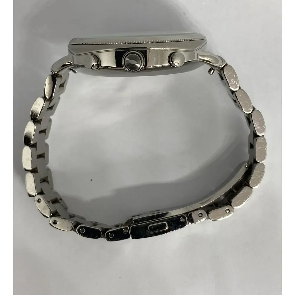 Fossil FTW1202 Women Stainless Steel Analog Silver Dial Hybrid Smartwatch JK26